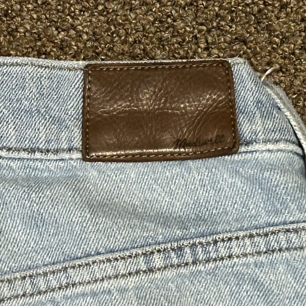 Madewell The Perfect Vintage Jean Size 25 High Rise Light Wash Tapered Leg - Picture 10 of 13